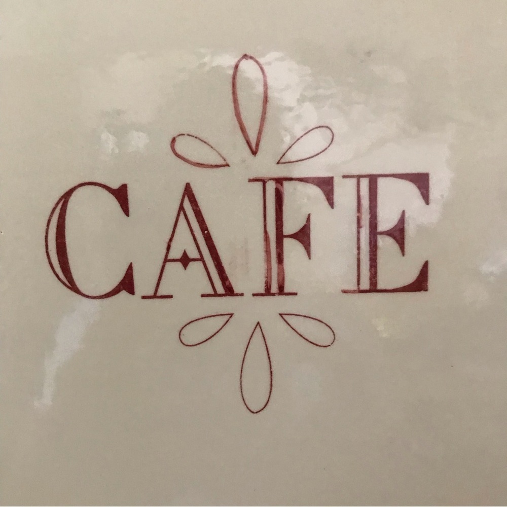 ▪️VINTAGE CAFE Porcelain Container - Picture 2 of 10